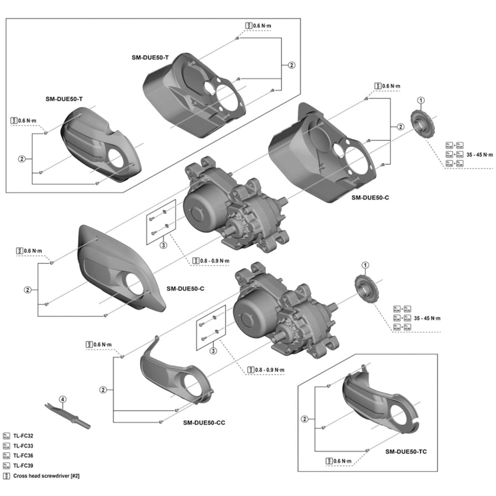 Shimano DU-E5000 lock ring