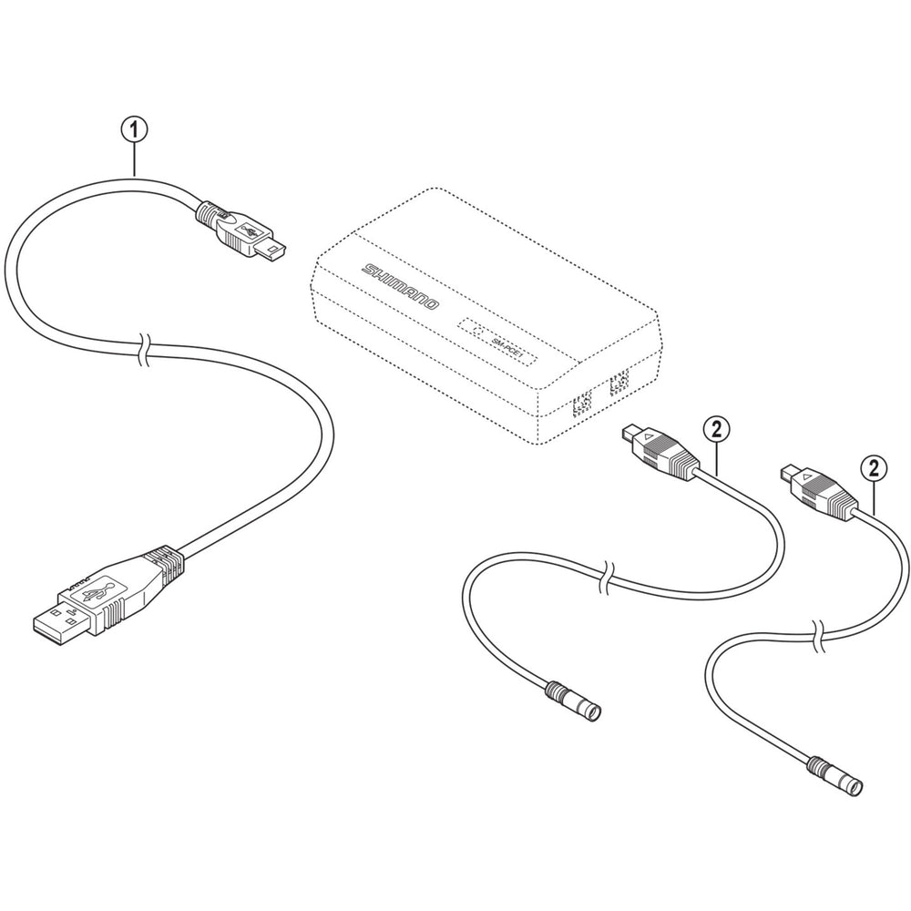 Shimano SM-PCE1 USB cable