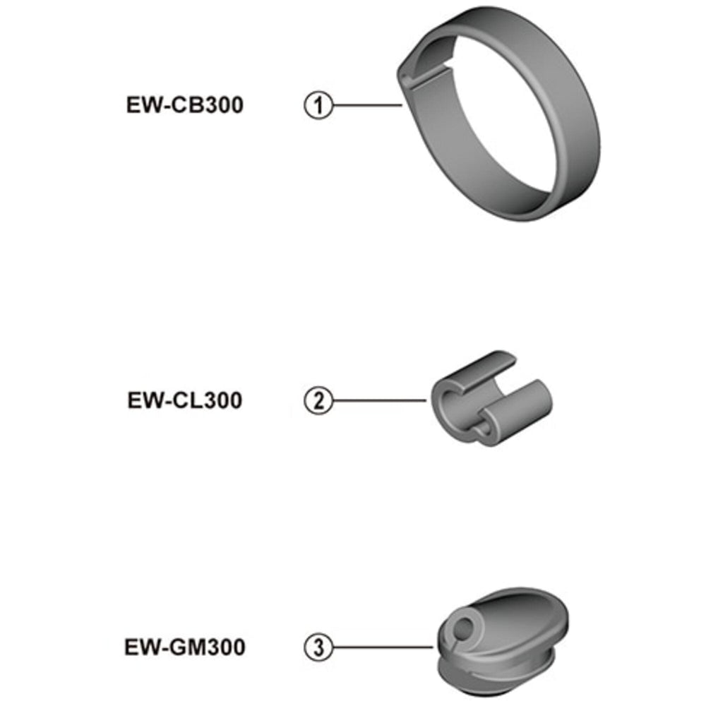 Shimano EW-GM300-S E-tube Di2 Grommet for SD300 cable