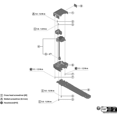 Shimano BM-EN800 lever
