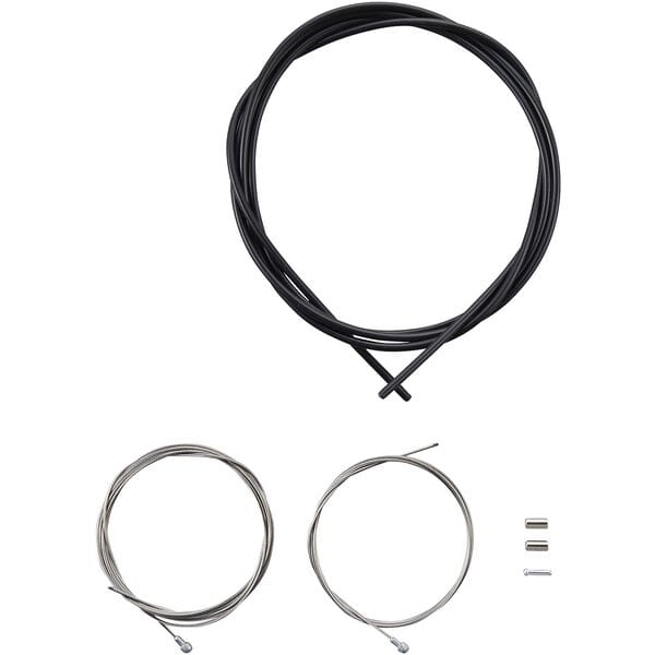 CABLE S/S Road Brake Set BK Black one size