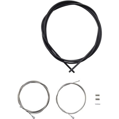 CABLE S/S Road Brake Set BK Black one size
