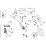 Shimano BR-M615 pad spacer