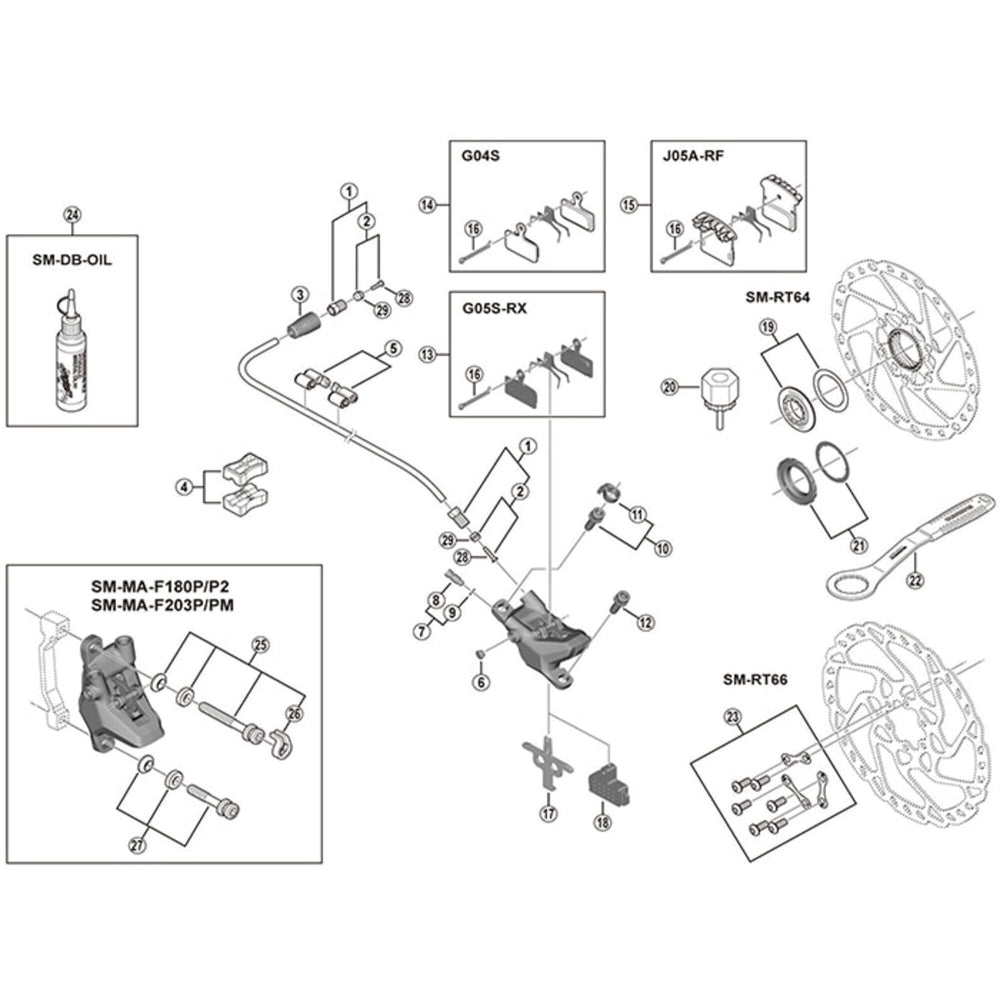 BR-RS785 Bleed screw and nipple seal