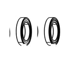 SRAM Zipp Hub Bearings - Front - ZM2SL (SRAM spare parts catalogue drawing)