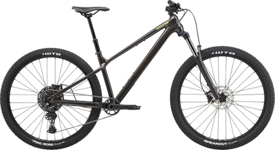 2025 Cannondale Habit HT 2 Hardtail Mountain Bike in Obsidian, side view