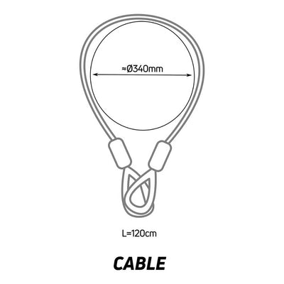 Zefal K-Traz Cable Lock