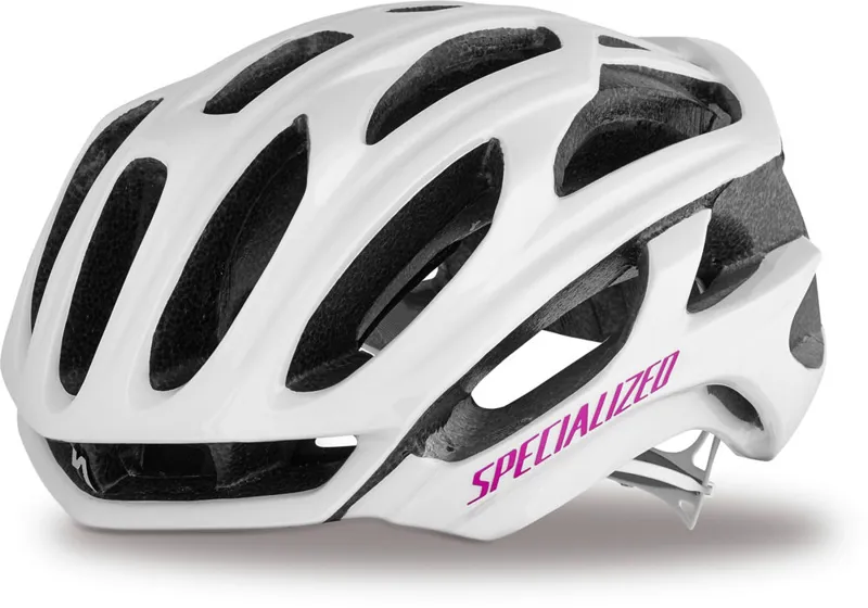 Specialized S-Works Prevail Womens Road Bike Helmet in White and Pink